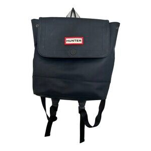 Hunter for Target Backpack Navy Medium Size Gently Used Yellow Interior